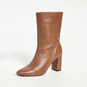 Villa Rouge Loden Leather Boots in Brown Size 7.5